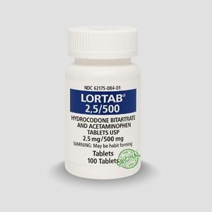 Lortab 2.5/500mg